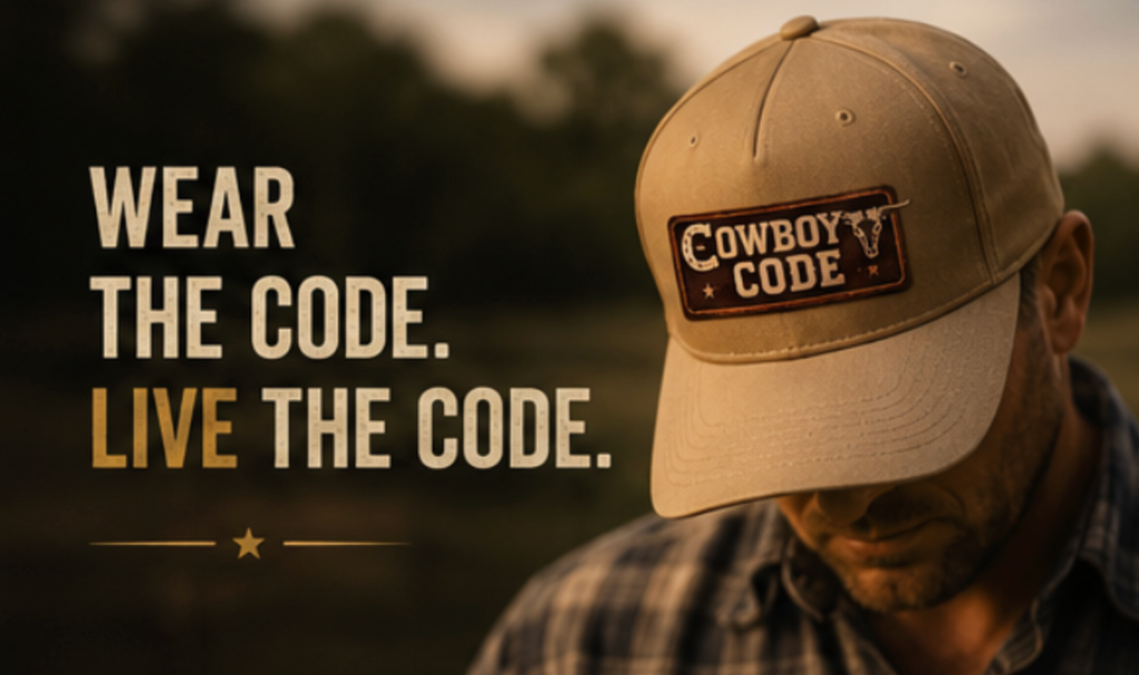 Cowboy Code Cap | Seamless 2-Panel Stretch Fit | Big Jesse