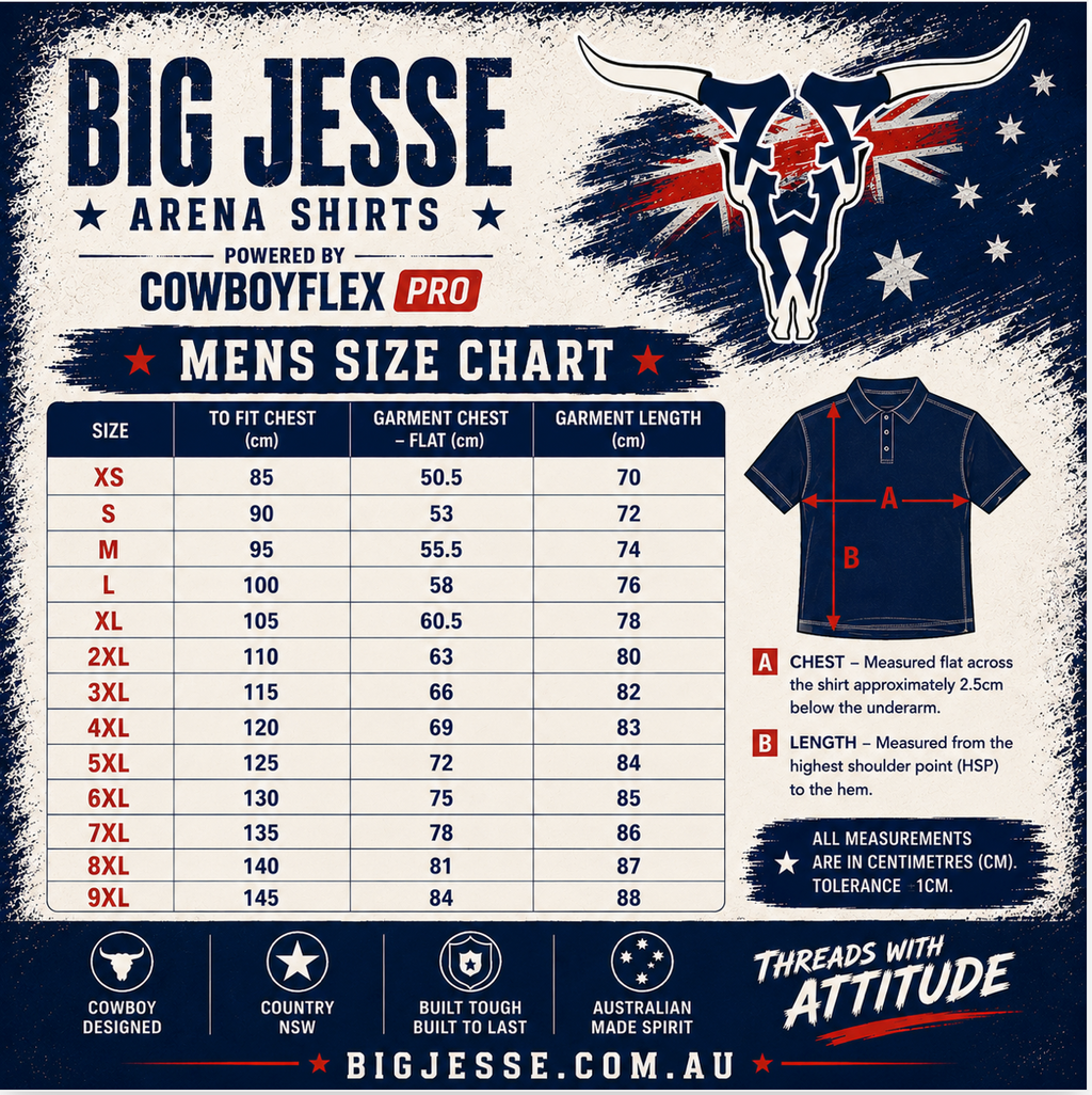 Big Jesse Cool Country Critters Arena Shirt powered by CowboyFlex Pro | Mens