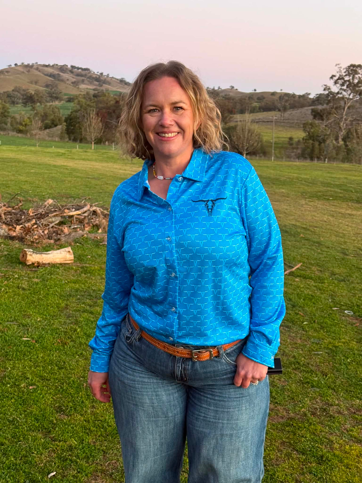 Big Jesse Signature Arena Shirt powered by CowboyFlex Pro | Ladies