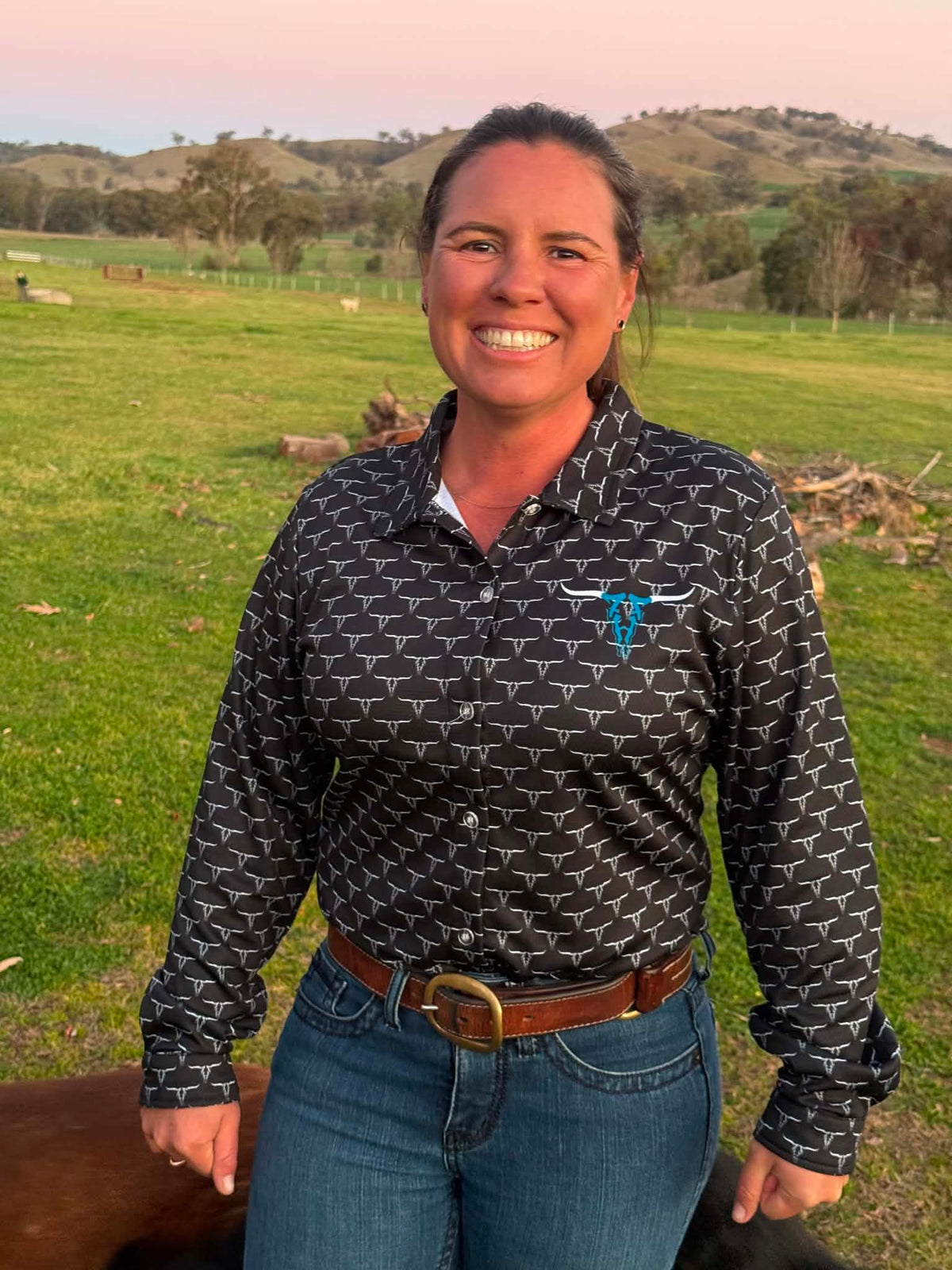 Big Jesse Signature Arena Shirt powered by CowboyFlex Pro | Ladies