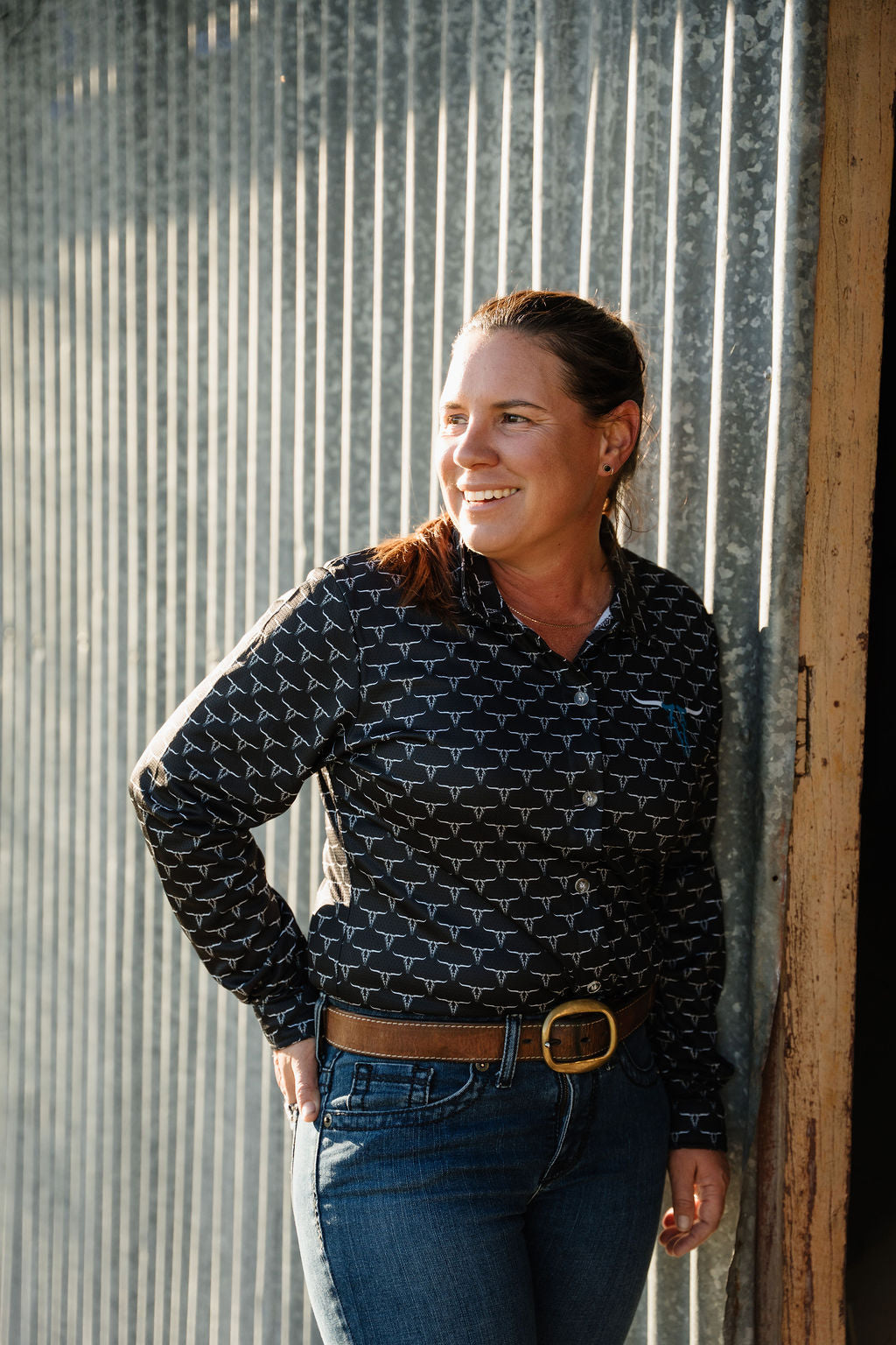 Big Jesse Signature Arena Shirt powered by CowboyFlex Pro | Ladies