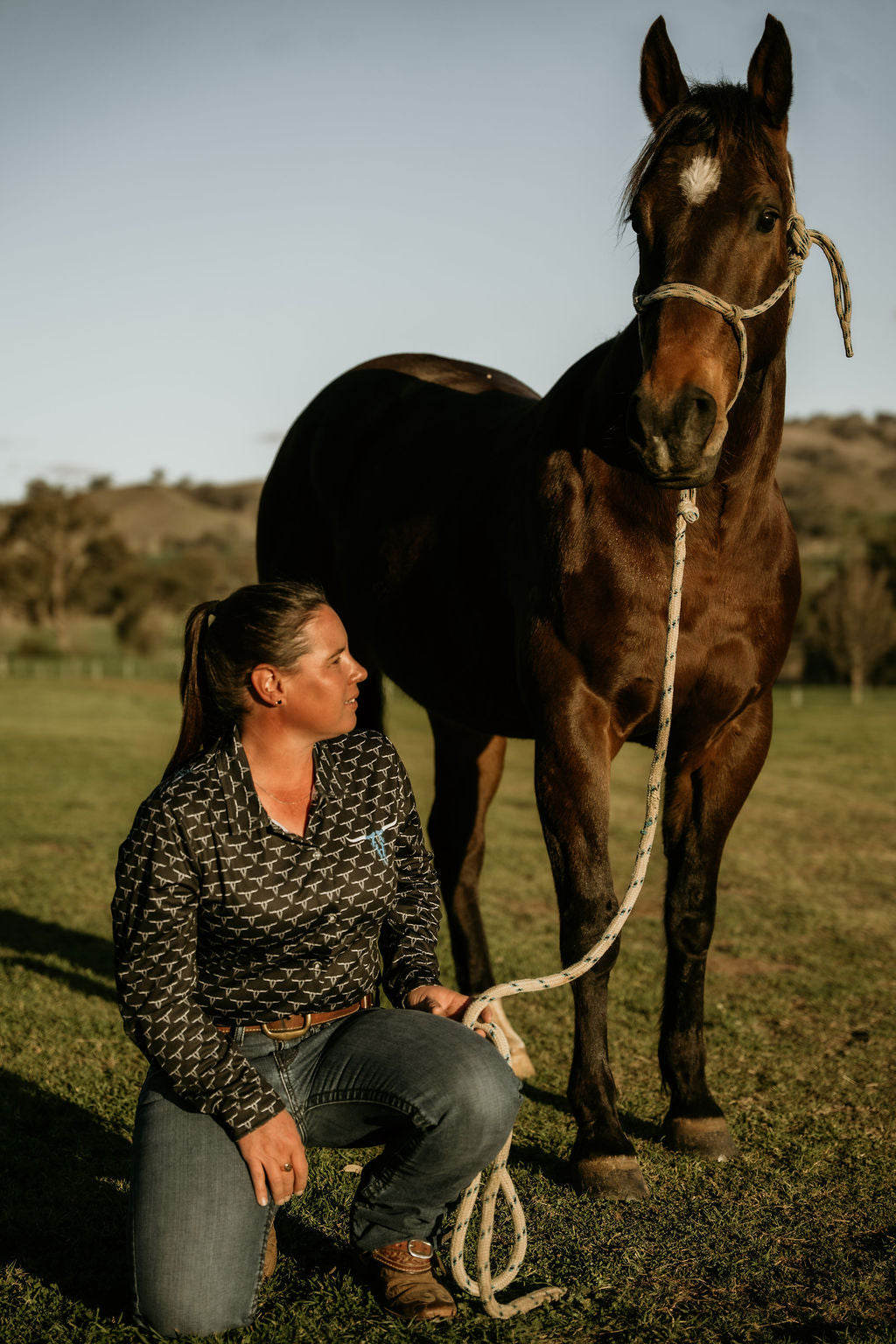 Big Jesse Signature Arena Shirt powered by CowboyFlex Pro | Ladies