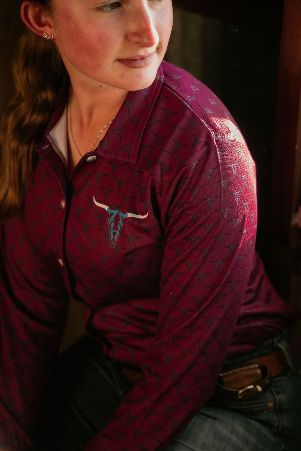 Big Jesse Signature Arena Shirt powered by CowboyFlex Pro | Ladies